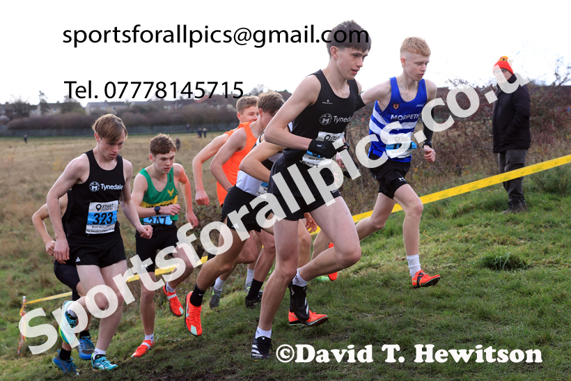 Mens Under-17s 2025 Start Fitness NEHL, Wrekenton, Gateshead, Sunday, November 23rd. Photo: David T. Hewitson/Sports for All Pics